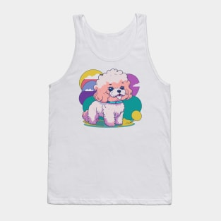 Bichon Frisé Portrait Tank Top